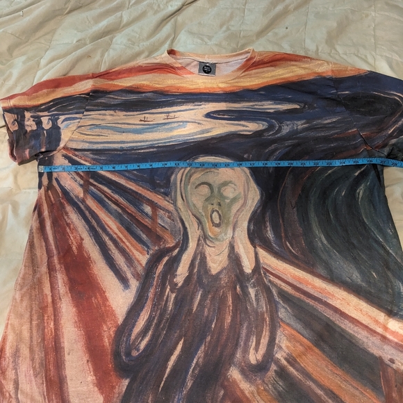 Galaxy Print Shirt 4XL Men's/TheScream - Picture 8 of 9